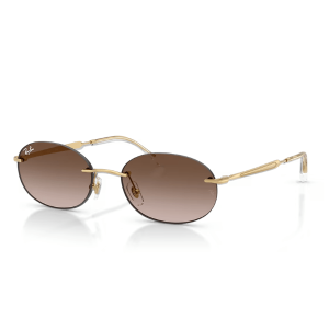 Ray Ban RB767 Polished Gold Brown Gradient