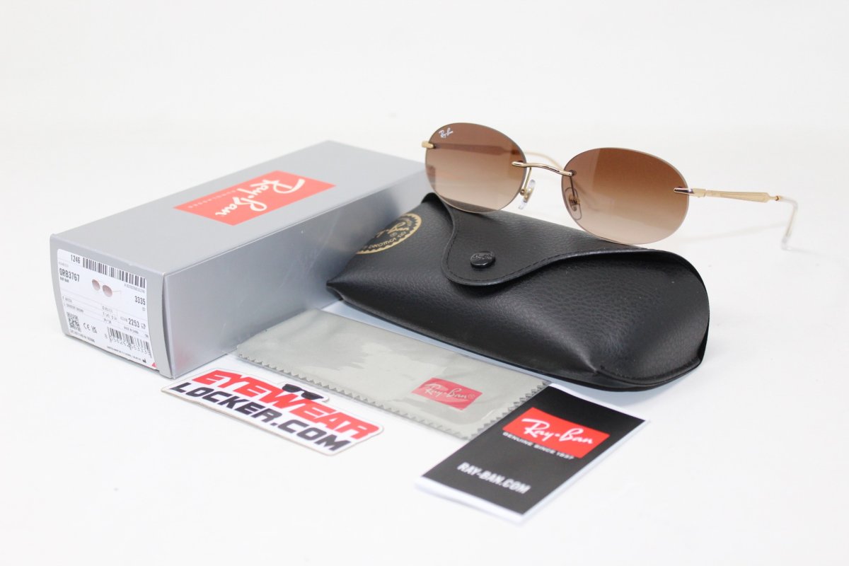 Ray Ban RB767 Polished Gold Brown Gradient - Imagen 7