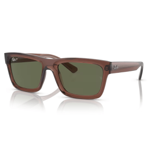 Ray Ban Warren RB4396 Polished Havana Brown Green G-15 Polarizada
