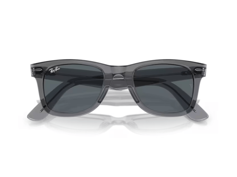 Ray Ban Wayfarer RB2140 Transparent Grey Blue - Imagen 5