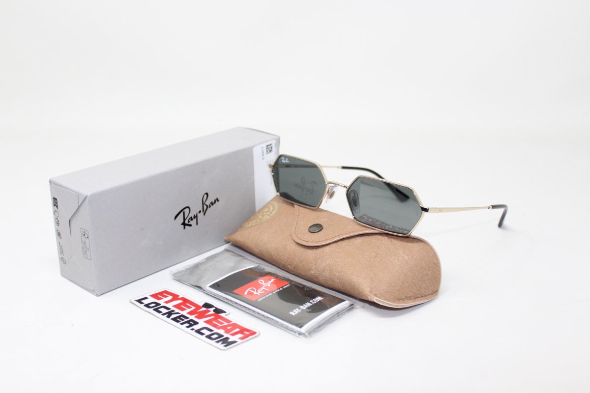 Ray Ban Yevi RB3728 Light Gold Dark Grey Silver - Imagen 7