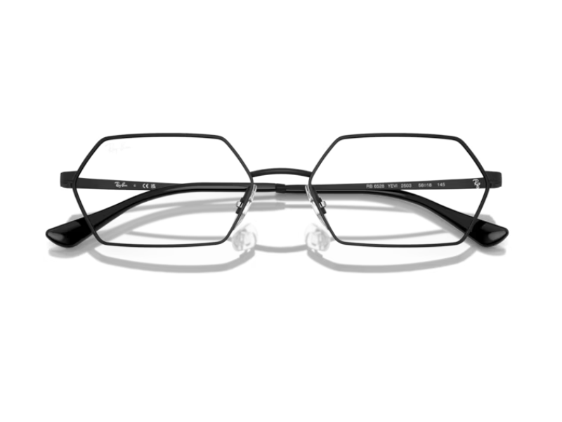 Ray Ban Yevi RX6528 Matte Black - Imagen 6