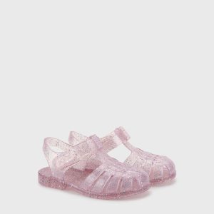 Cangrejeras Rosa Multi Glitter