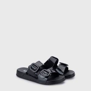 Sandalia Habana Brillo Negro