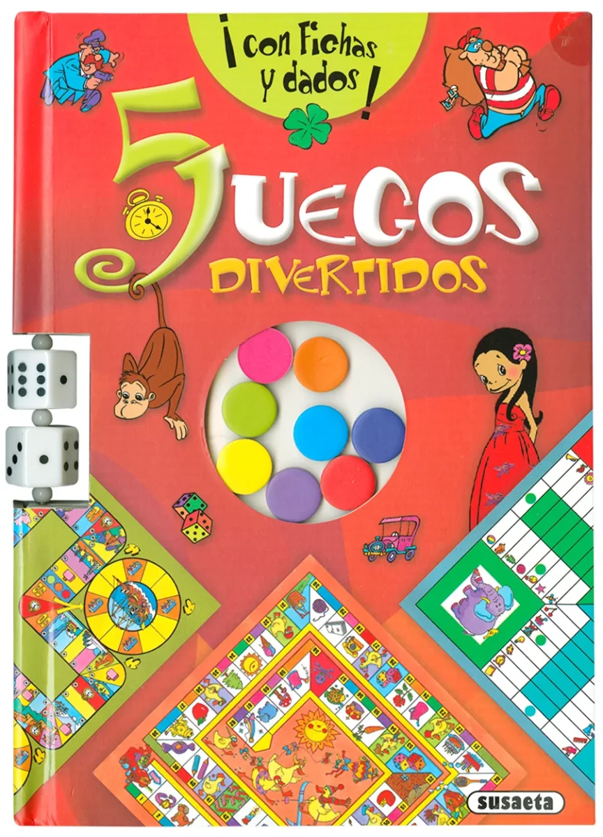 Libro Cinco Juegos Divertidos - Imagen 2