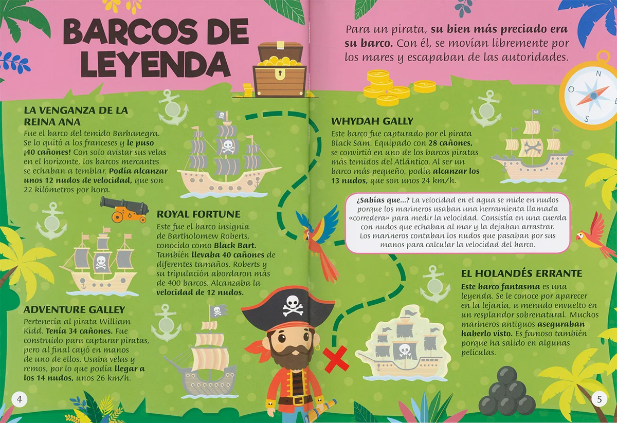 Piratas de Récord con Pegatinas - Imagen 5