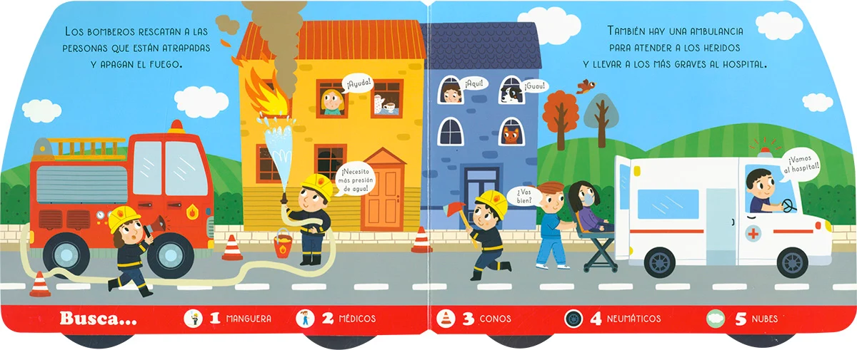 Camión de Bomberos - Para Leer y Jugar - Imagen 3