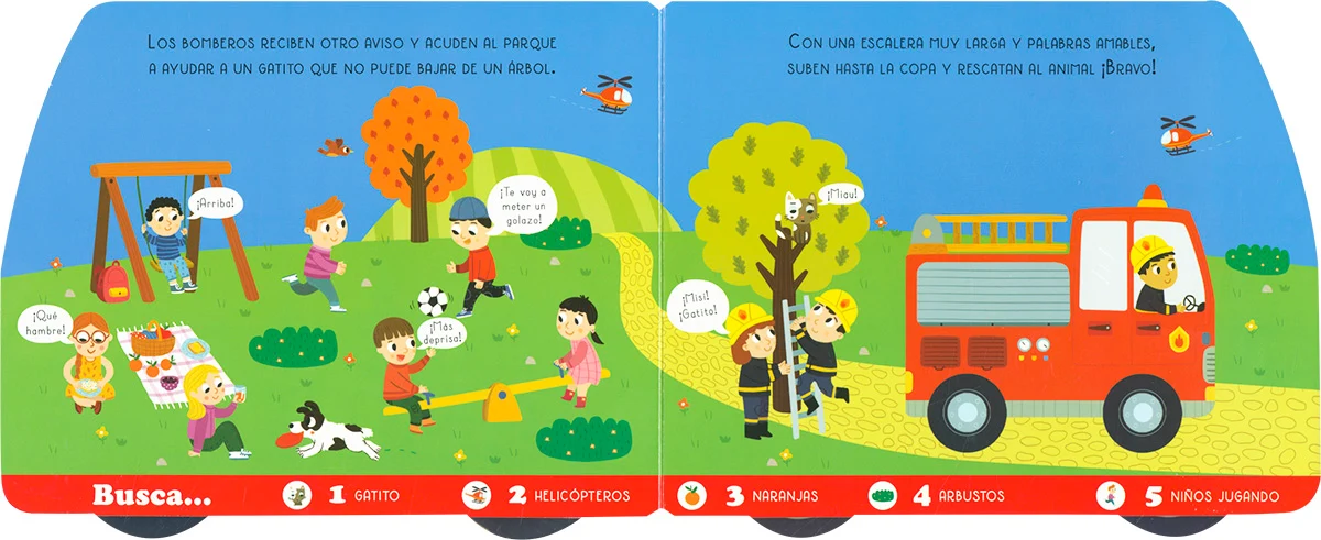 Camión de Bomberos - Para Leer y Jugar - Imagen 4
