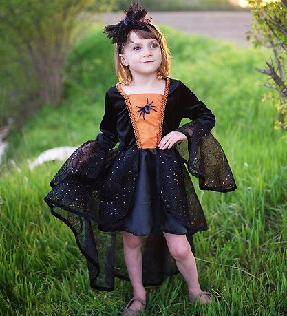 Disfraz bruja negro y naranja - Imagen 3