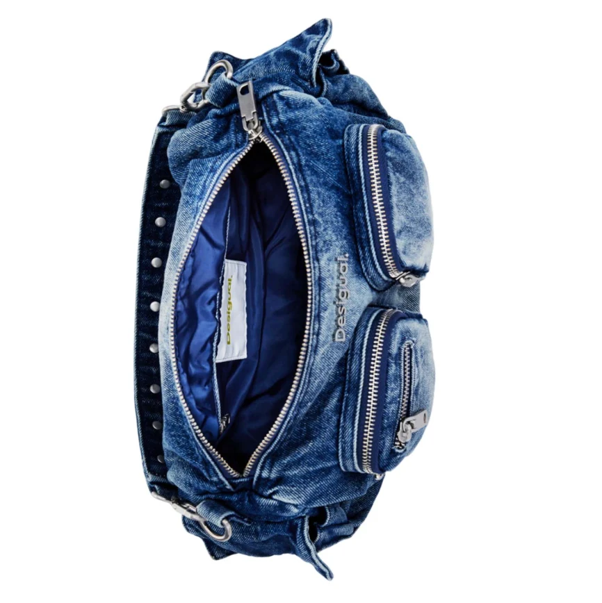 Bag Denim Habana multipocket - Imagen 4