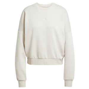 Sueter Adidas Essentials Beige Mujer