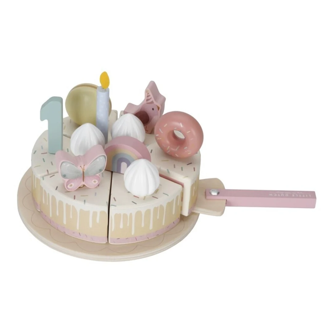 Pastel de Cumpleaños Rosa - Imagen 3