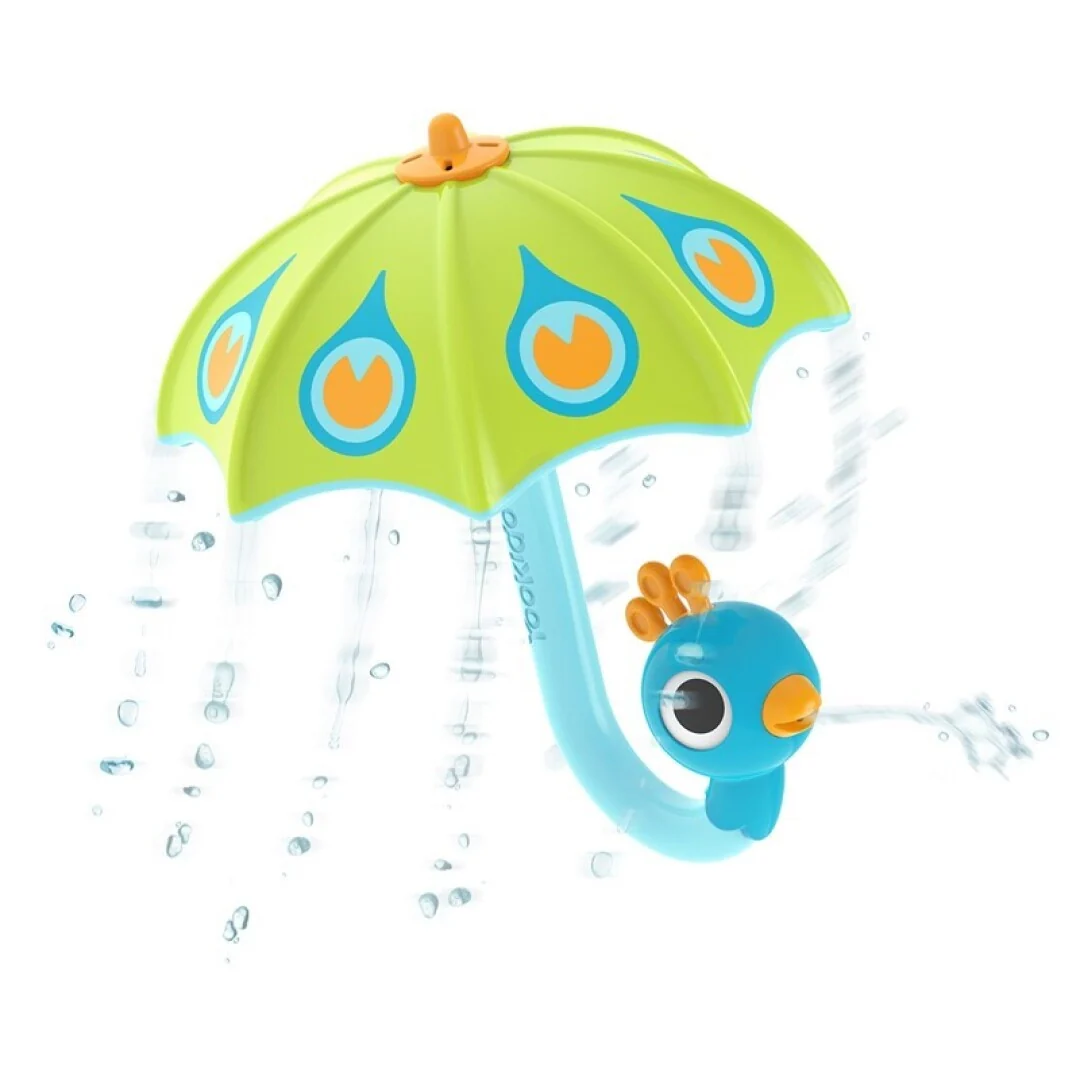 Lluvia en la bañera - Verde