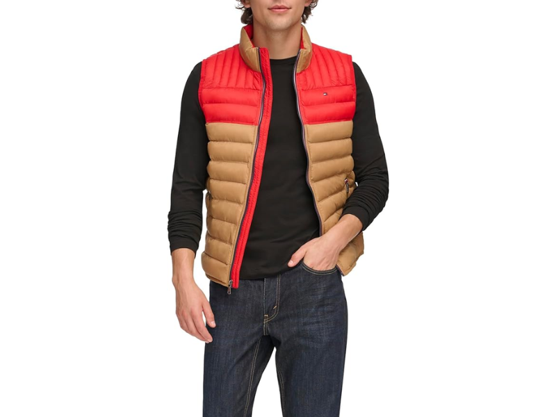 Tommy Hilfiger Chaleco acolchado ligero y plegable