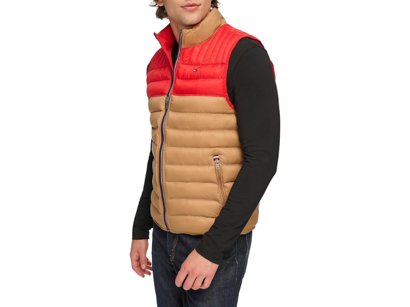 Tommy Hilfiger Chaleco acolchado ligero y plegable - Imagen 3