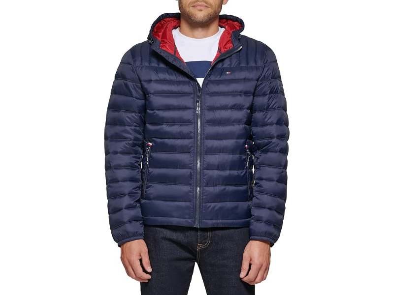 Tommy Hilfiger Chompa acolchada con capucha ultra loft - Imagen 2