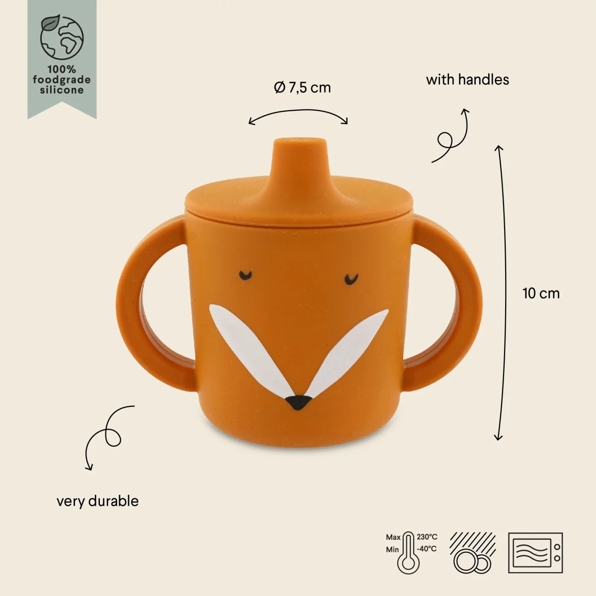 Taza Silicona Mr. Fox - Imagen 4