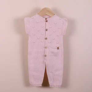 Mono de punto rosa