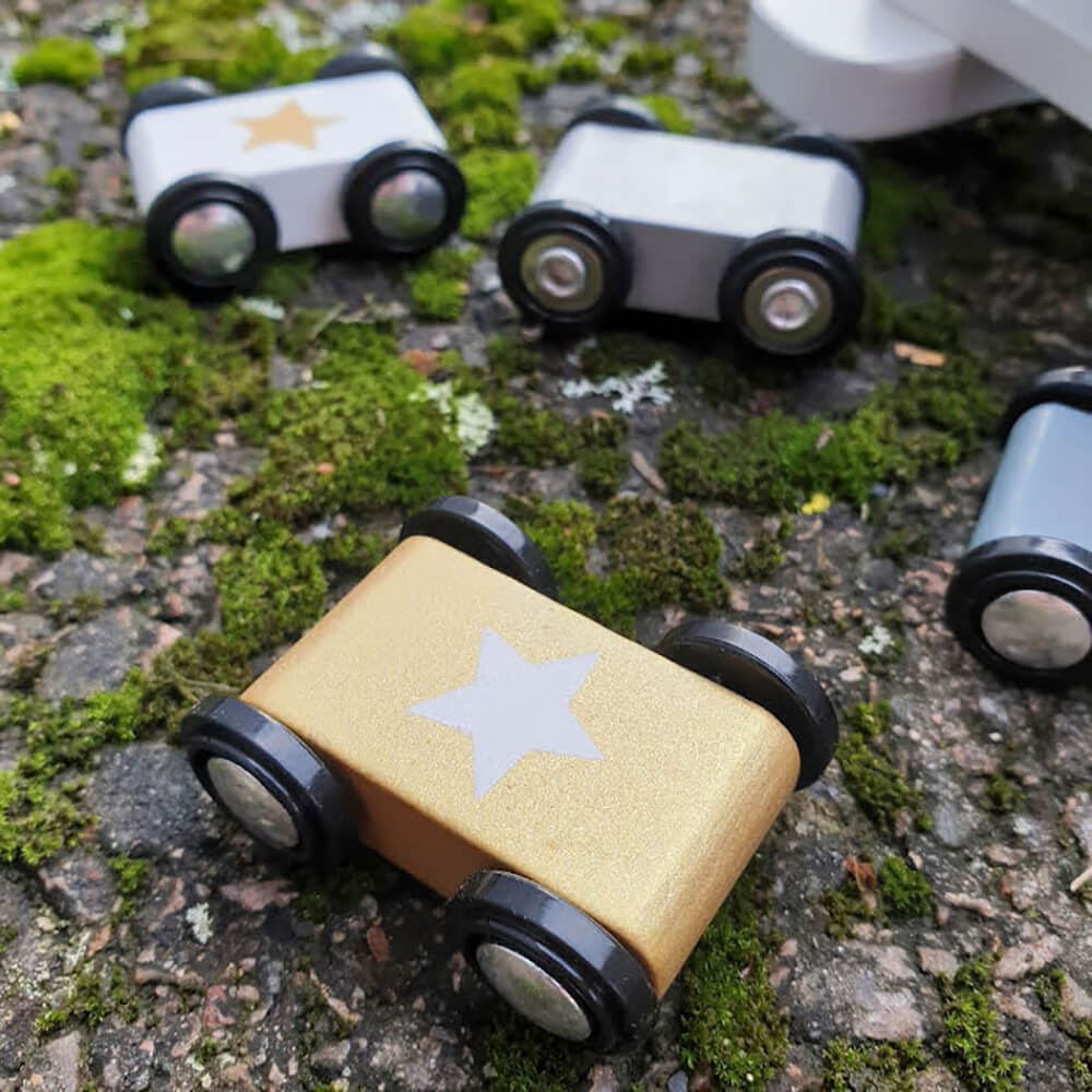 Pista Coches Plateada - Imagen 4
