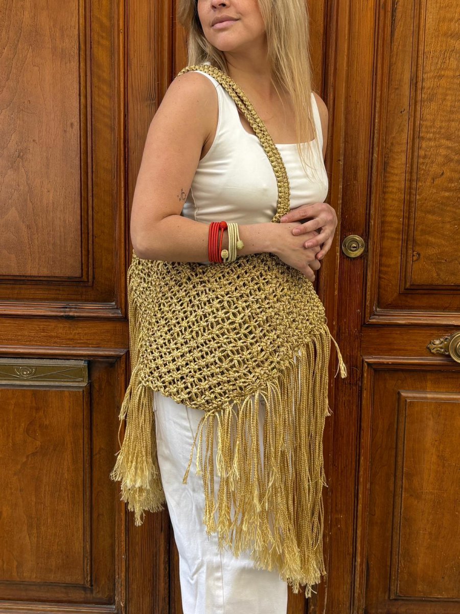 Bolso Rejilla Tetuán Metalizado - Imagen 3