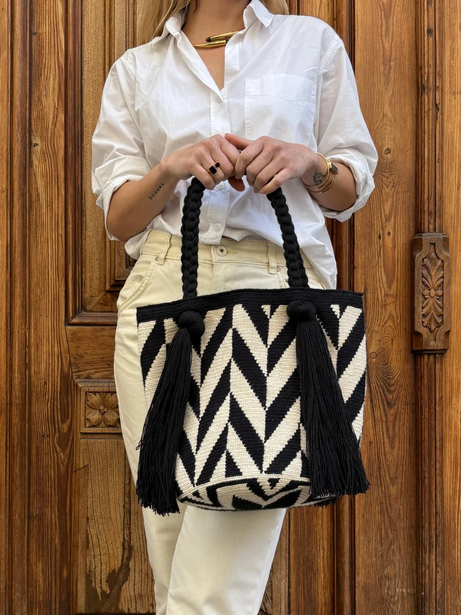 Bolso Wayúu Trenzado - Imagen 6