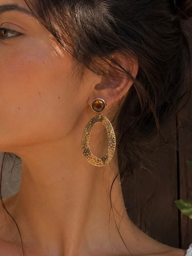 Pendientes Niara vidrio - Imagen 3