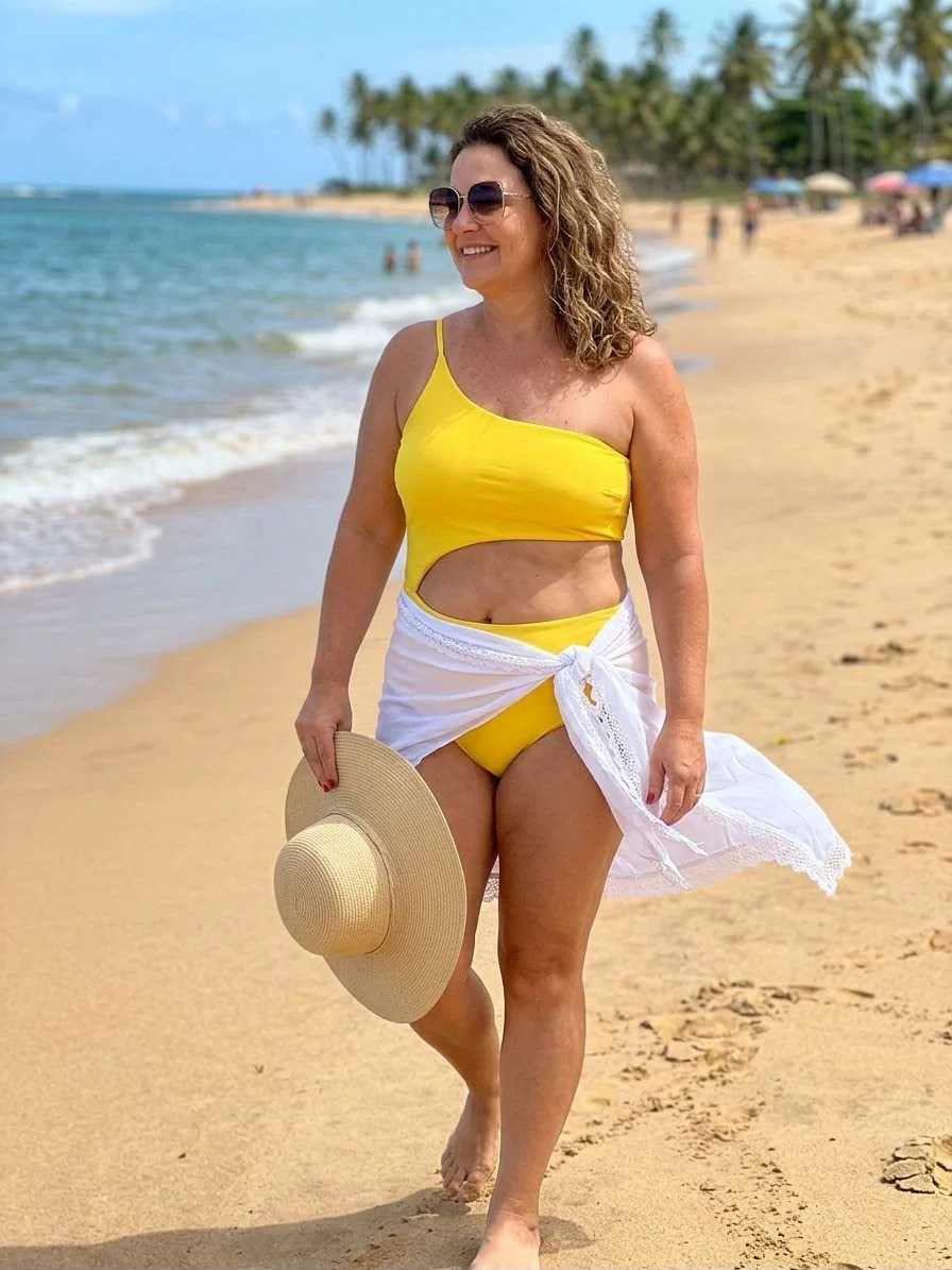 Trikini Buzios Amarillo - Imagen 2