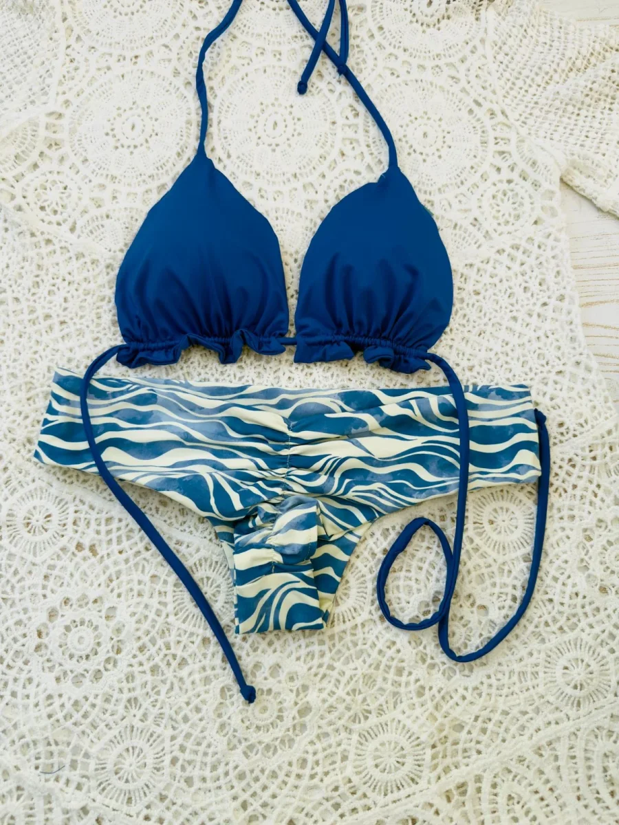 Conjunto de bikini ibiza ondas de mar - Imagen 4