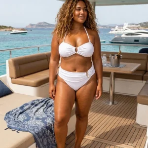 Bikini Santorini blanco