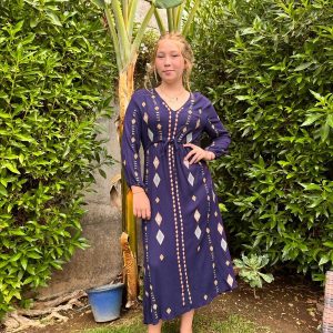 Vestido Boho chic bordado
