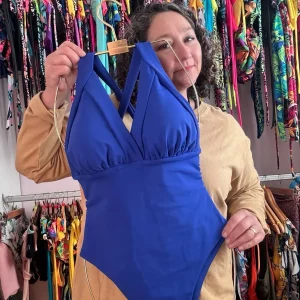 Traje de baño Atenea Azul