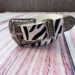 Cinturones animal print