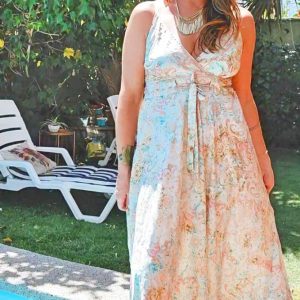 Vestido Diya crudo