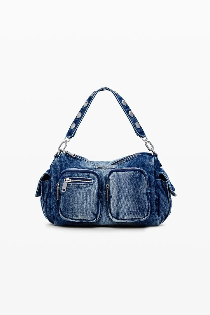 Bag Denim Habana multipocket - Imagen 3