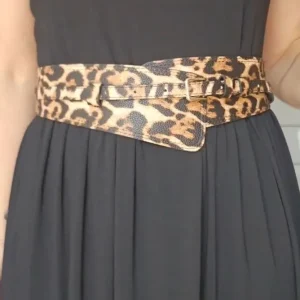 Cinturon boho animal print