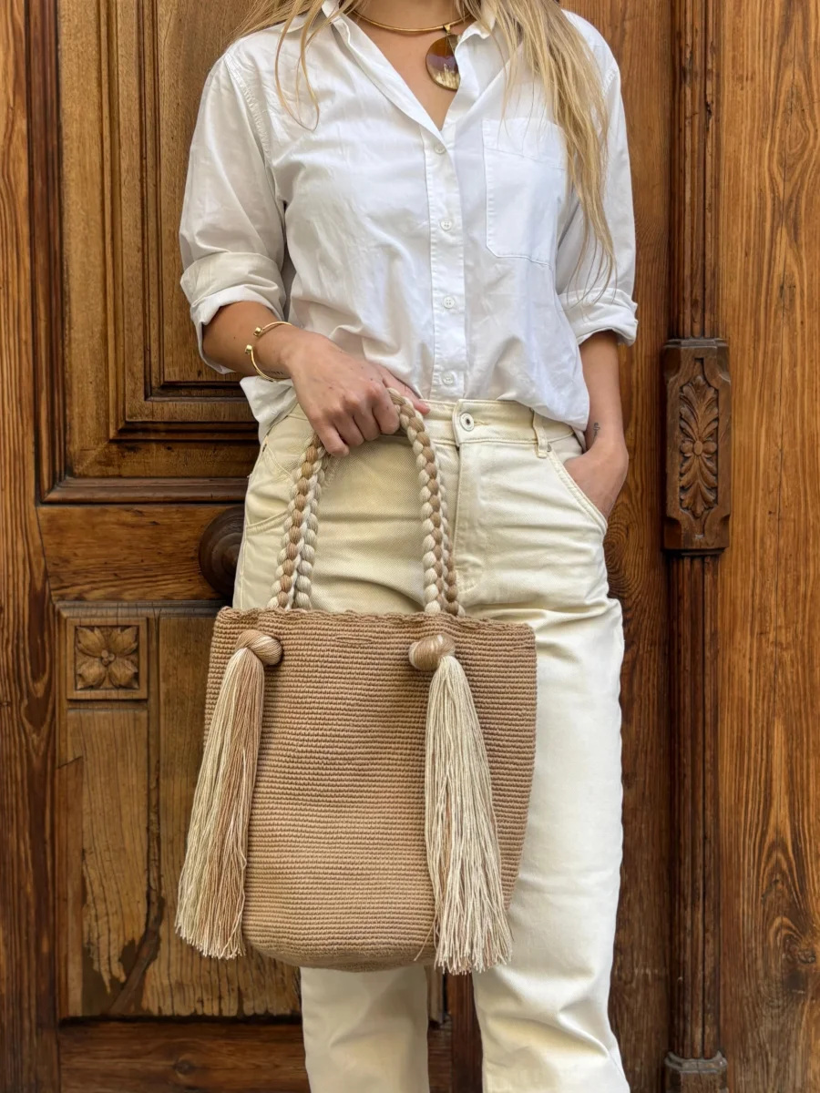 Bolso Wayúu Trenzado - Imagen 5