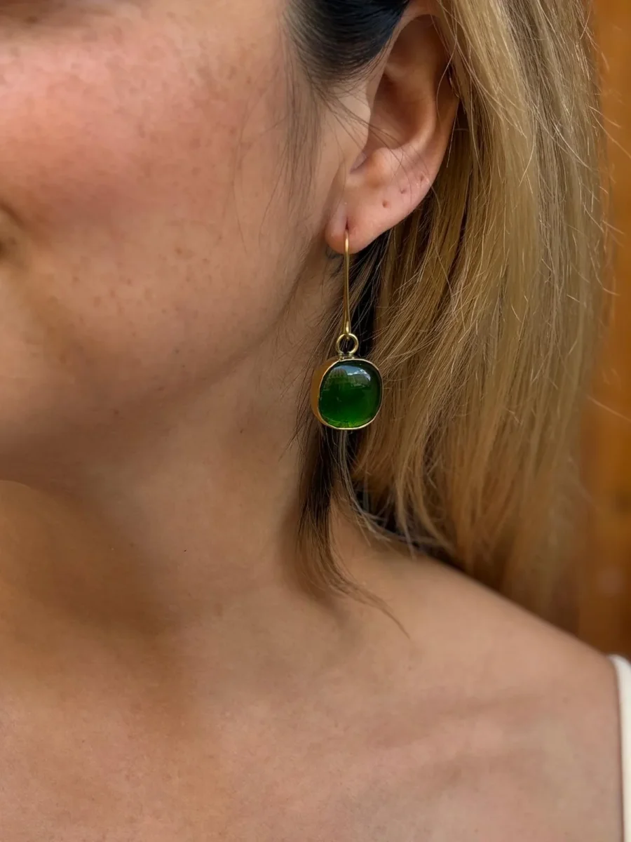 Pendientes Lela Cuadrado - Imagen 4