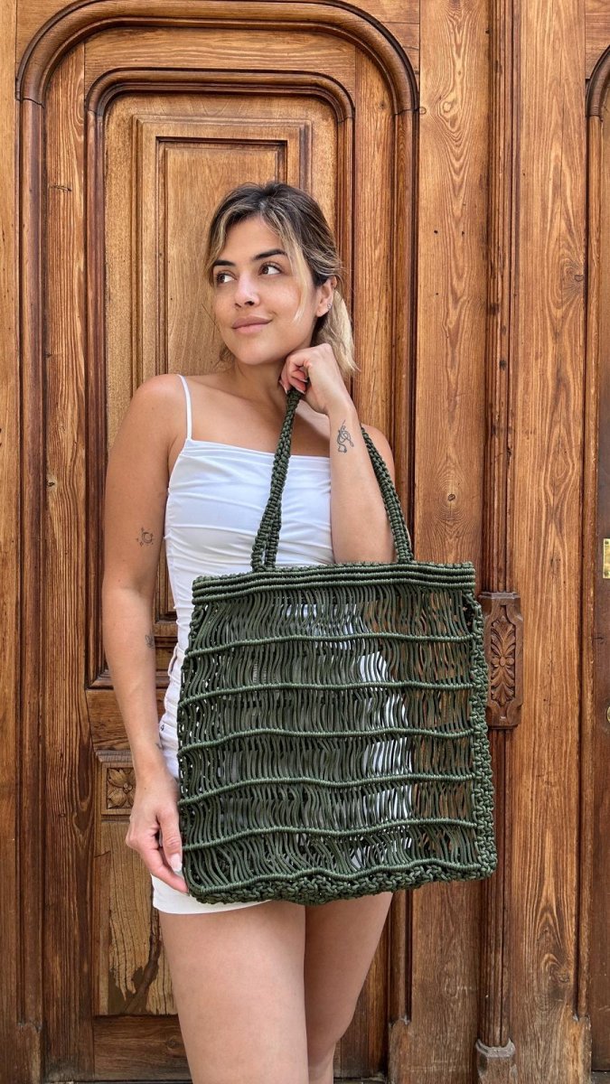 Bolso Tote Rejilla Essauira - Imagen 4