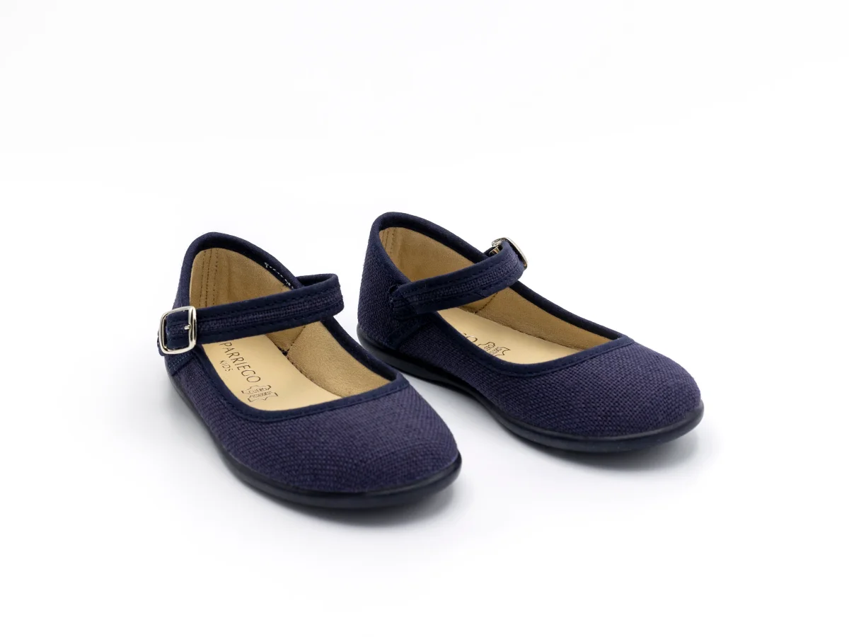 Mercedita Inés - Lino Azul Marino