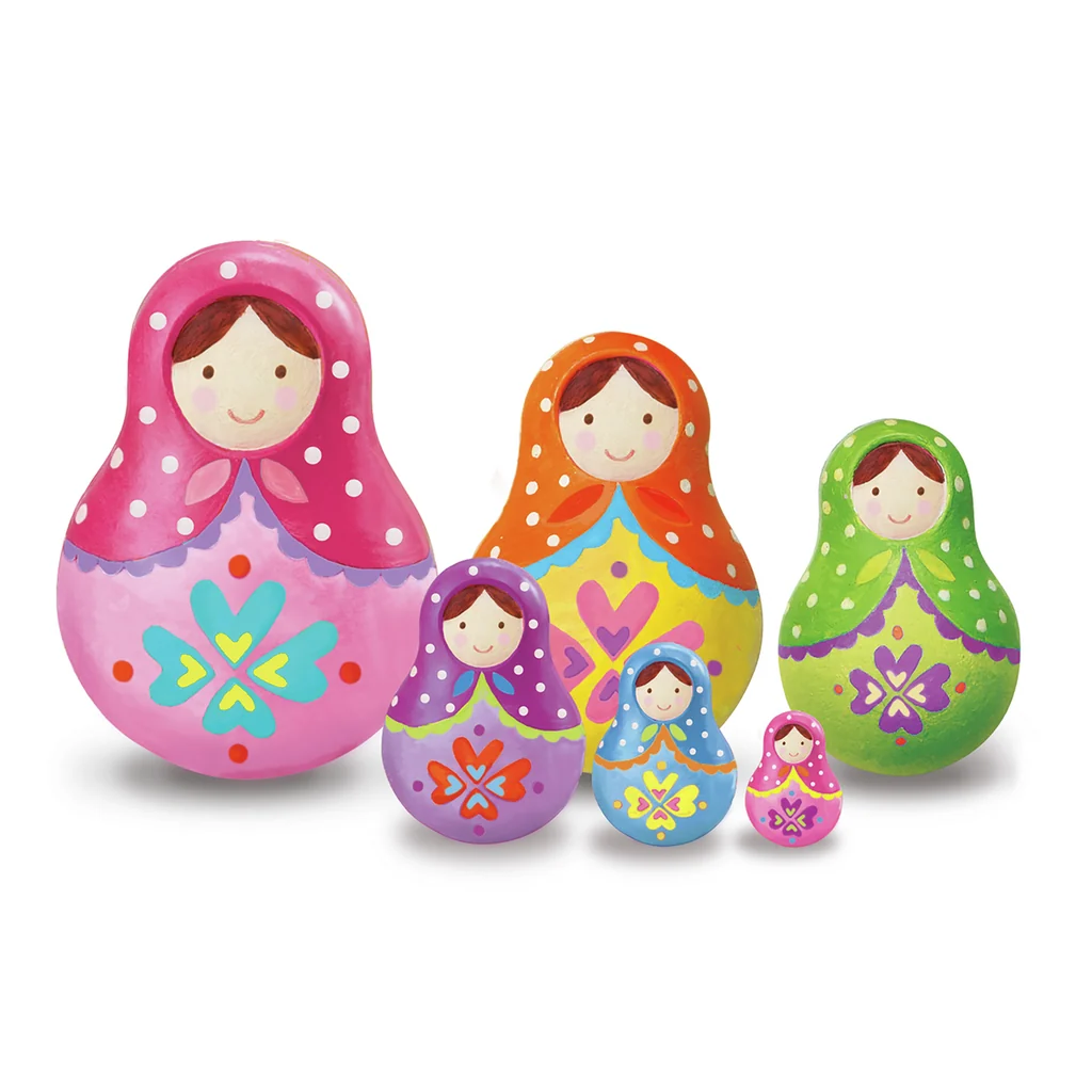 Taller Pinta Cajitas Matrioshka - Imagen 3