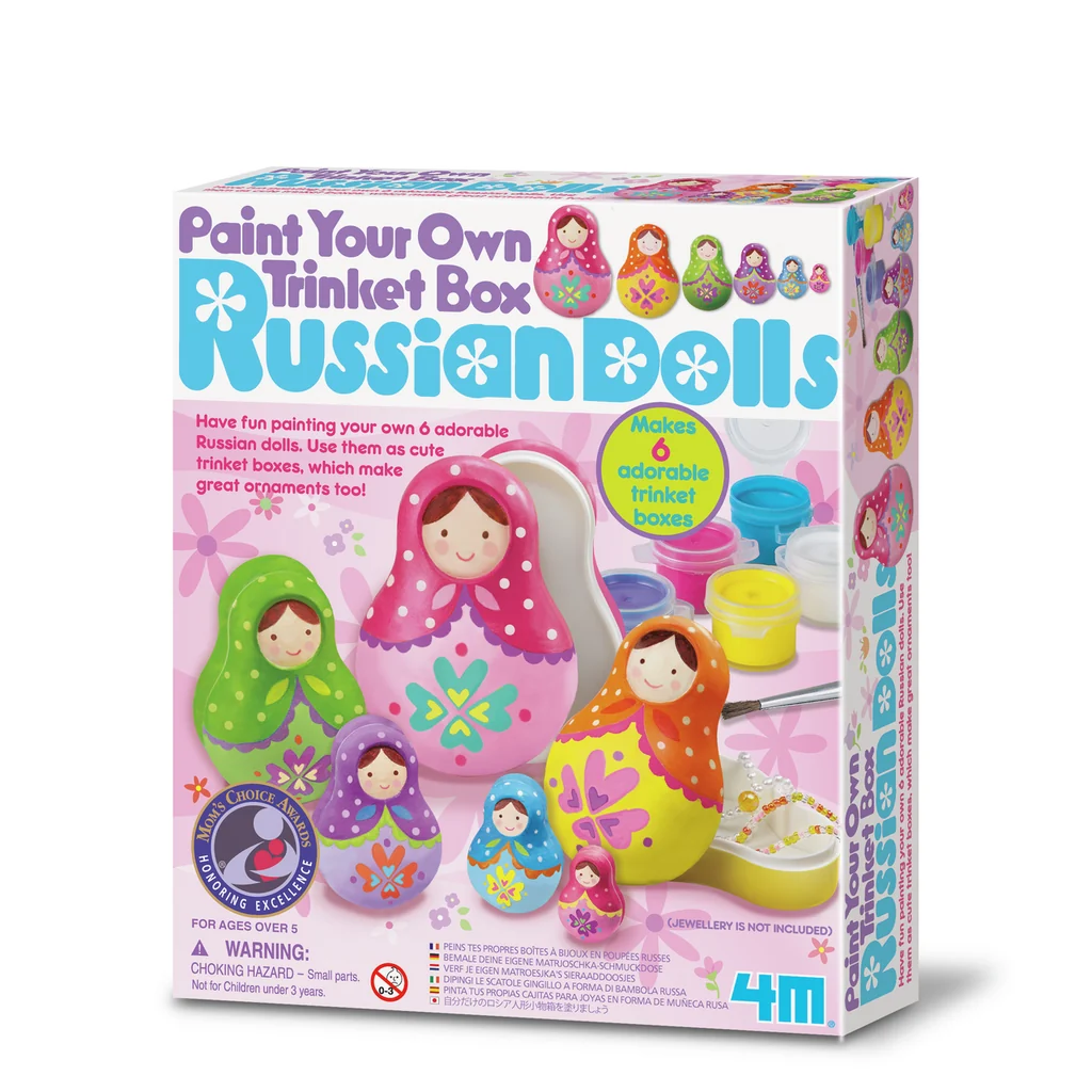 Taller Pinta Cajitas Matrioshka - Imagen 2