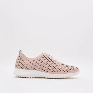 Zapatillas de cuero rosas