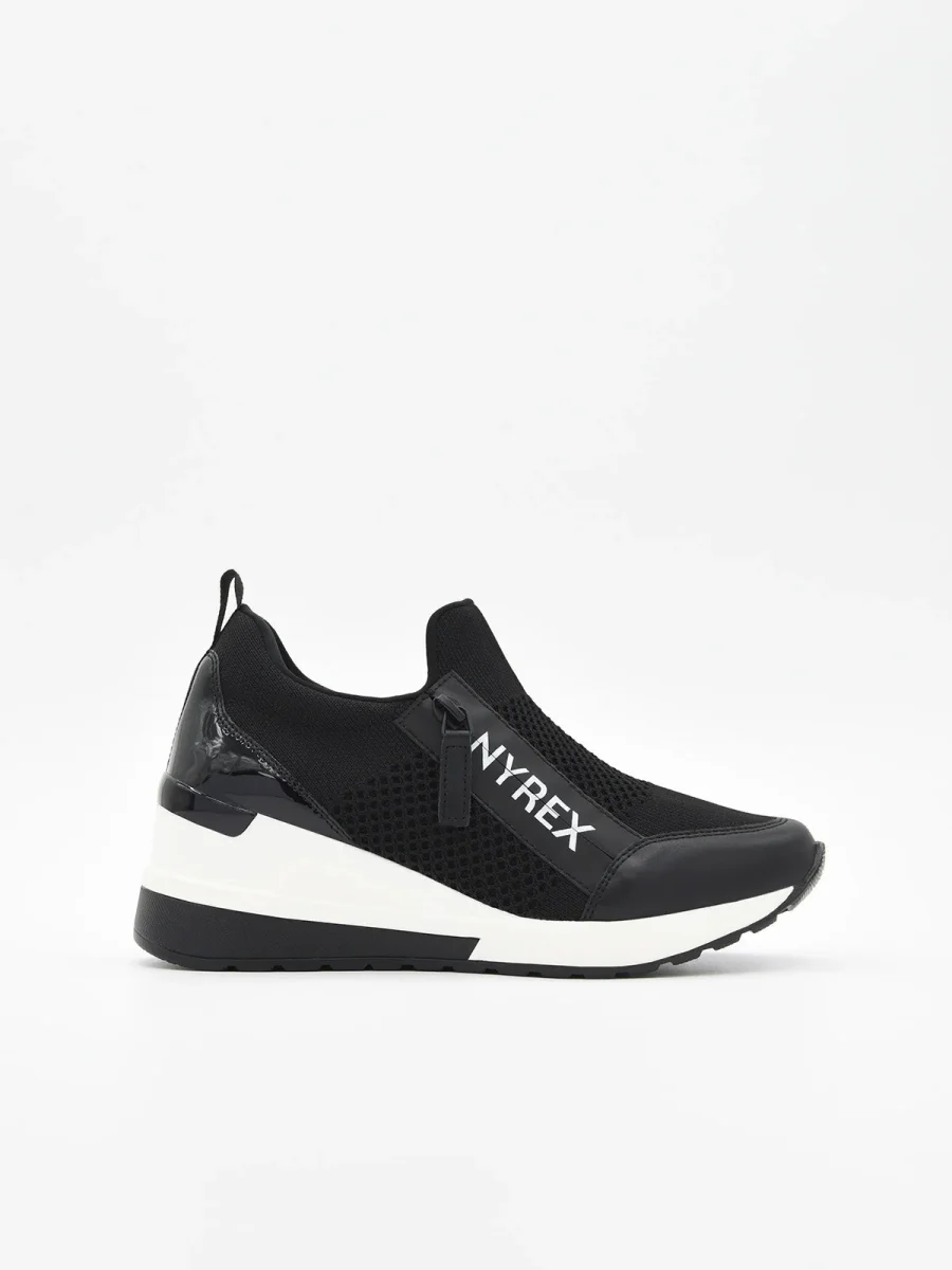 ZAPATILLA NEGRA TRANSPIRABLE DE NYREX - Imagen 2