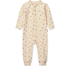 Birk Printed Pijama Completo Peach Mini