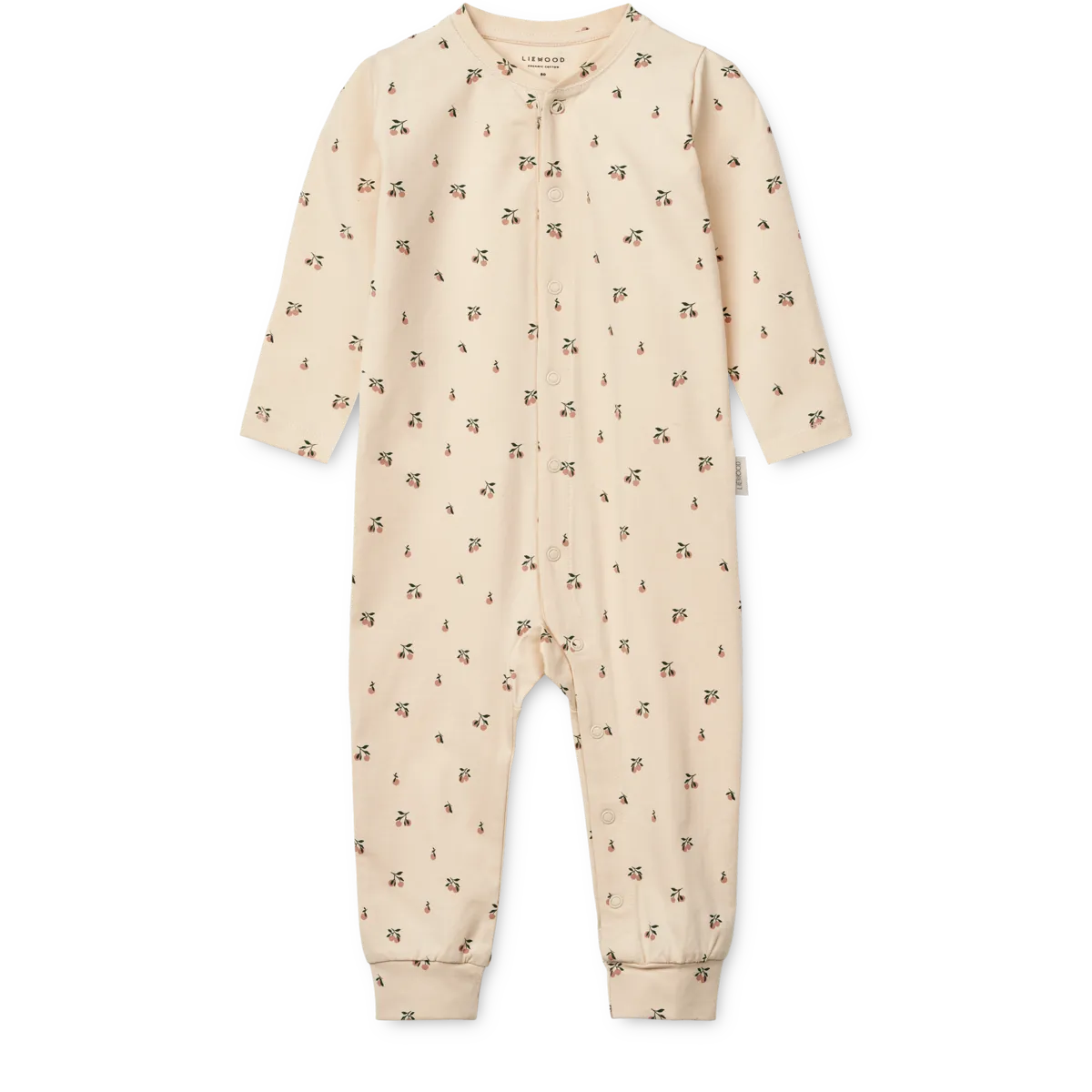 Birk Printed Pijama Completo Peach Mini