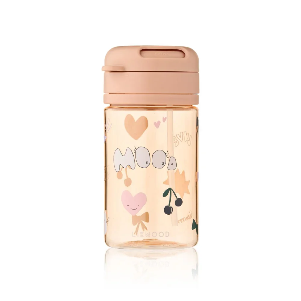 Vaso con Pajita Rosa Mood - Imagen 2
