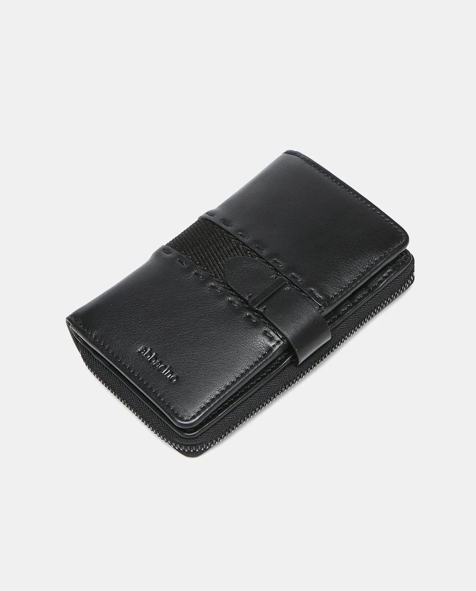 Billetero Abbacino Harris Piel Grande - Negro - Imagen 4