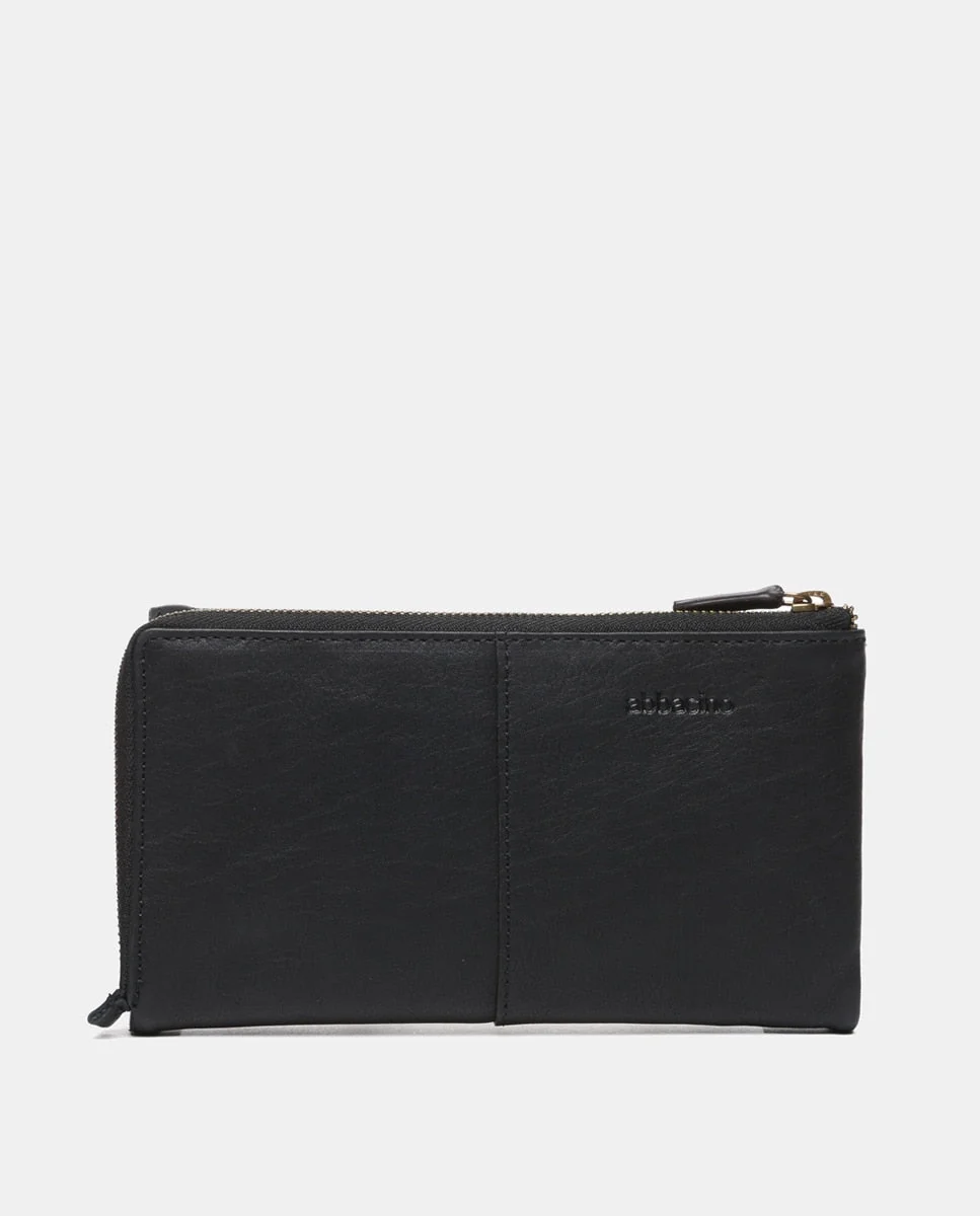 Billetero Abbacino Walker Grande en Piel - Negro - Imagen 5