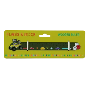 Regla de Madera Cars