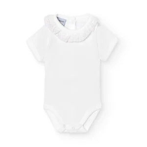 Body cuello batista blanco